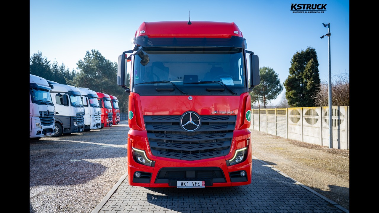 MERCEDES-BENZ ACTROS L 1845 MP5 Lowdeck BIG SPACE