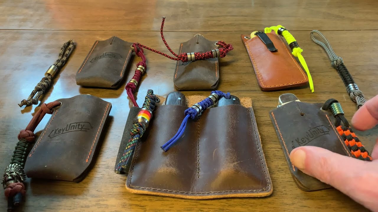 LEATHER SLIP SHEATHS FOR TRADITIONAL POCKET KNIVES 966