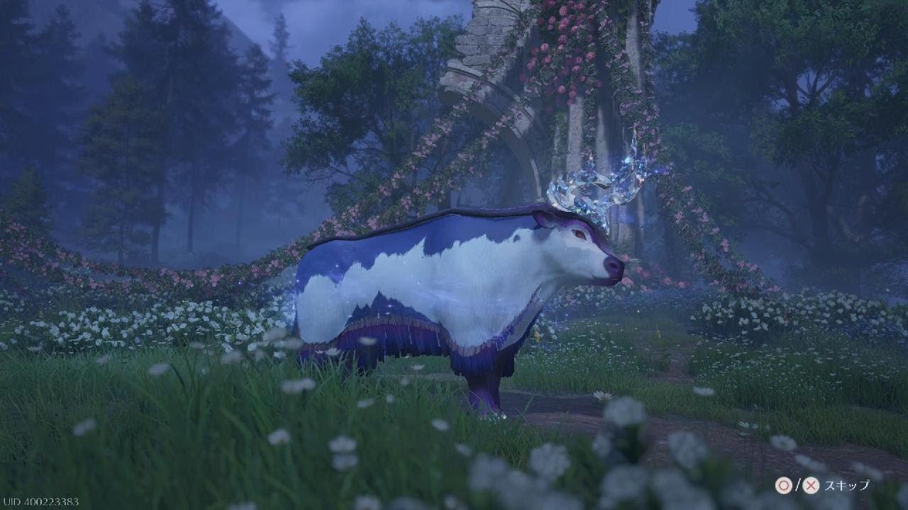 インフィニティニキ_青と黒のウタゲハクギュウ