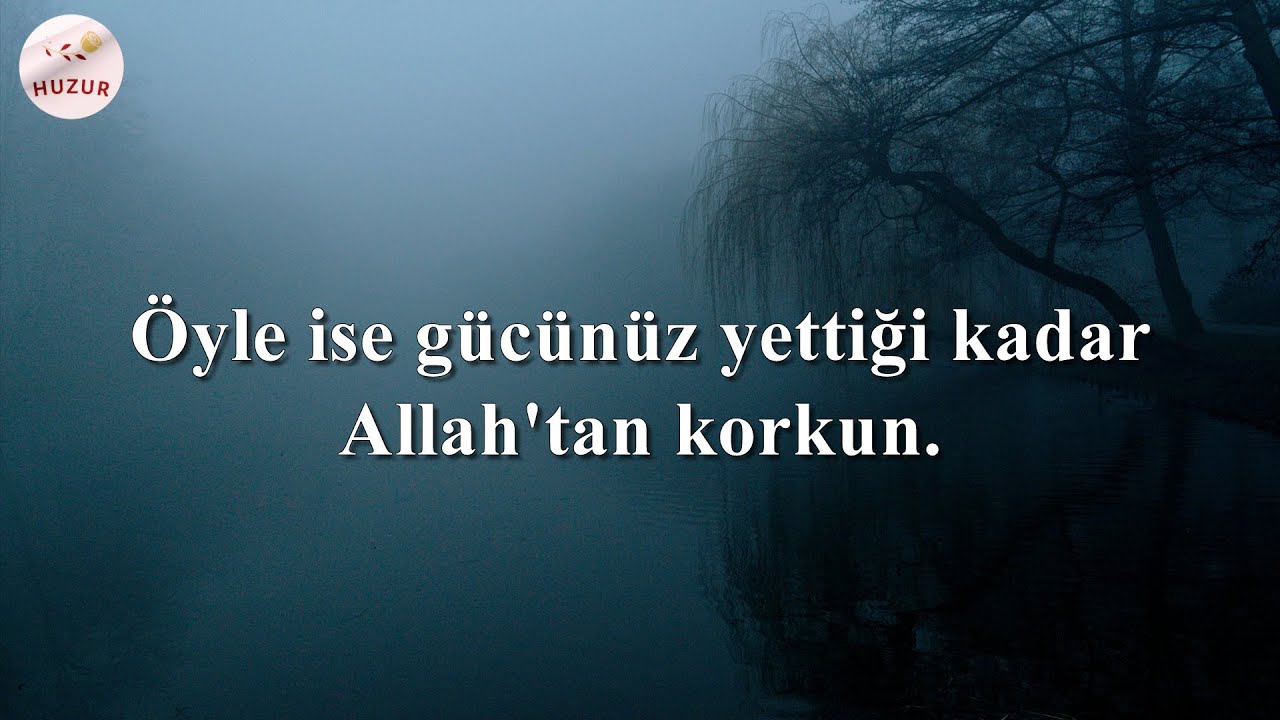 Tegabun suresi - İdris abkar