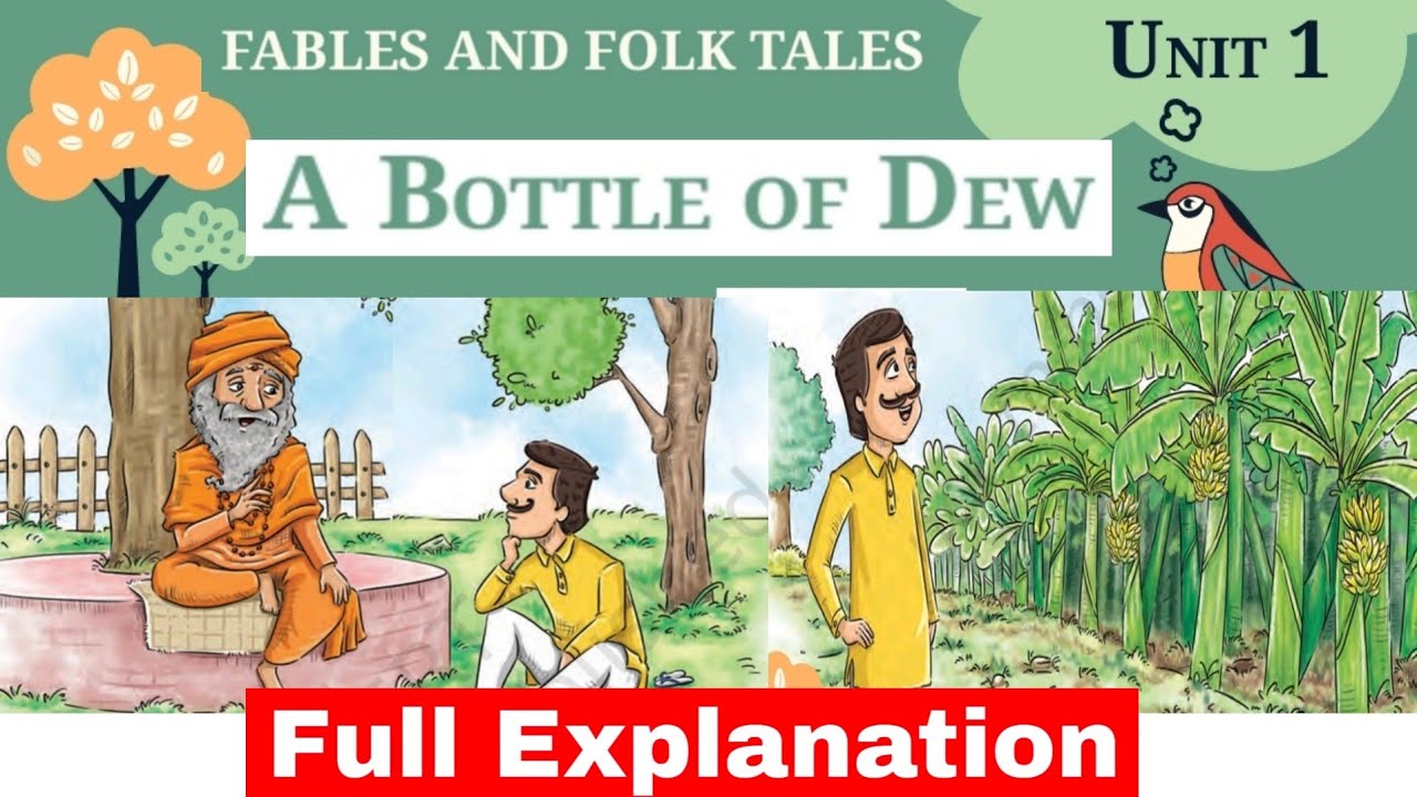 A Bottle of Dew class 6 English Poorvi | EDUMAGNET