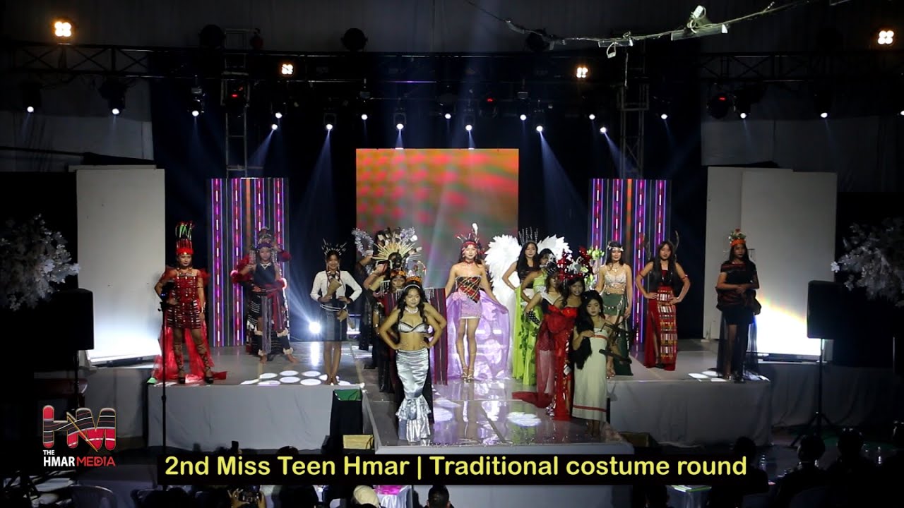 Traditional costume round - 2nd Miss Teen Hmar