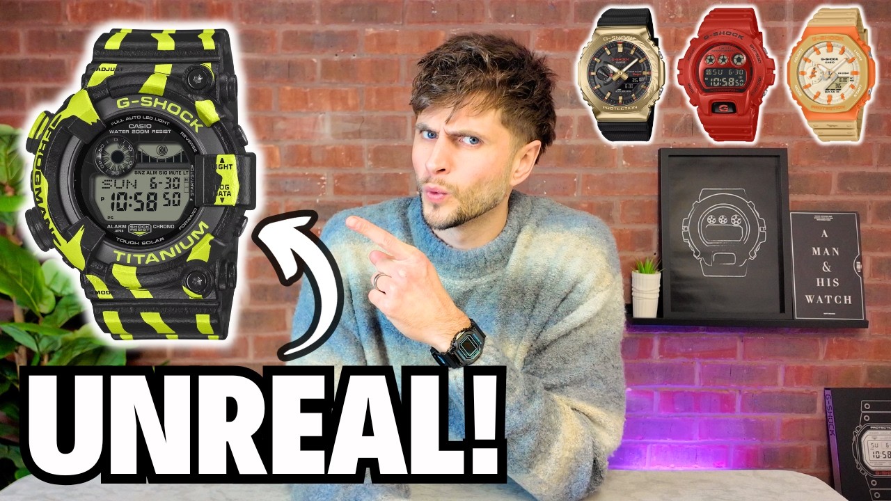 ВАУ! НОВЫЙ ЧЕЛОВЕК-ЛЯГУШКА ПРОСТО ПОТРЯСАЮЩИЙ! | НОВЫЕ ВЫХОДЫ G-SHOCK!