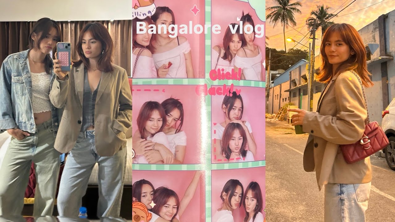 Banglore vlog| matcha | movie | Tibetan vlogger 