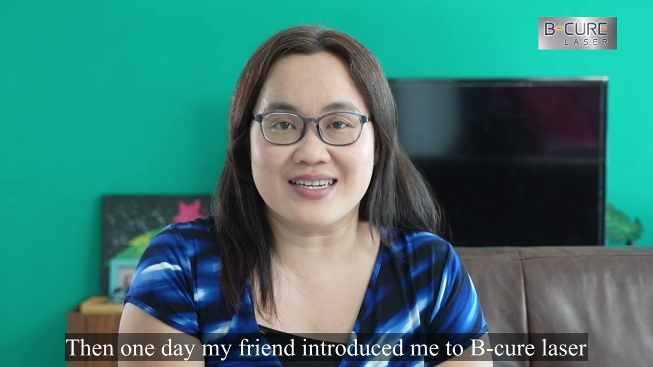 Jing Yan treated her lower back pains with B-Cure Laser