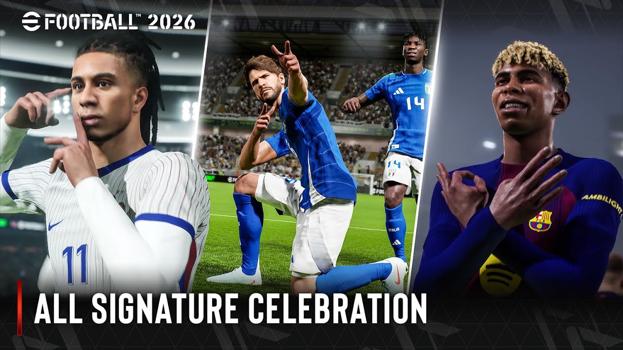 eFootball 2026 | All Signature Celebration