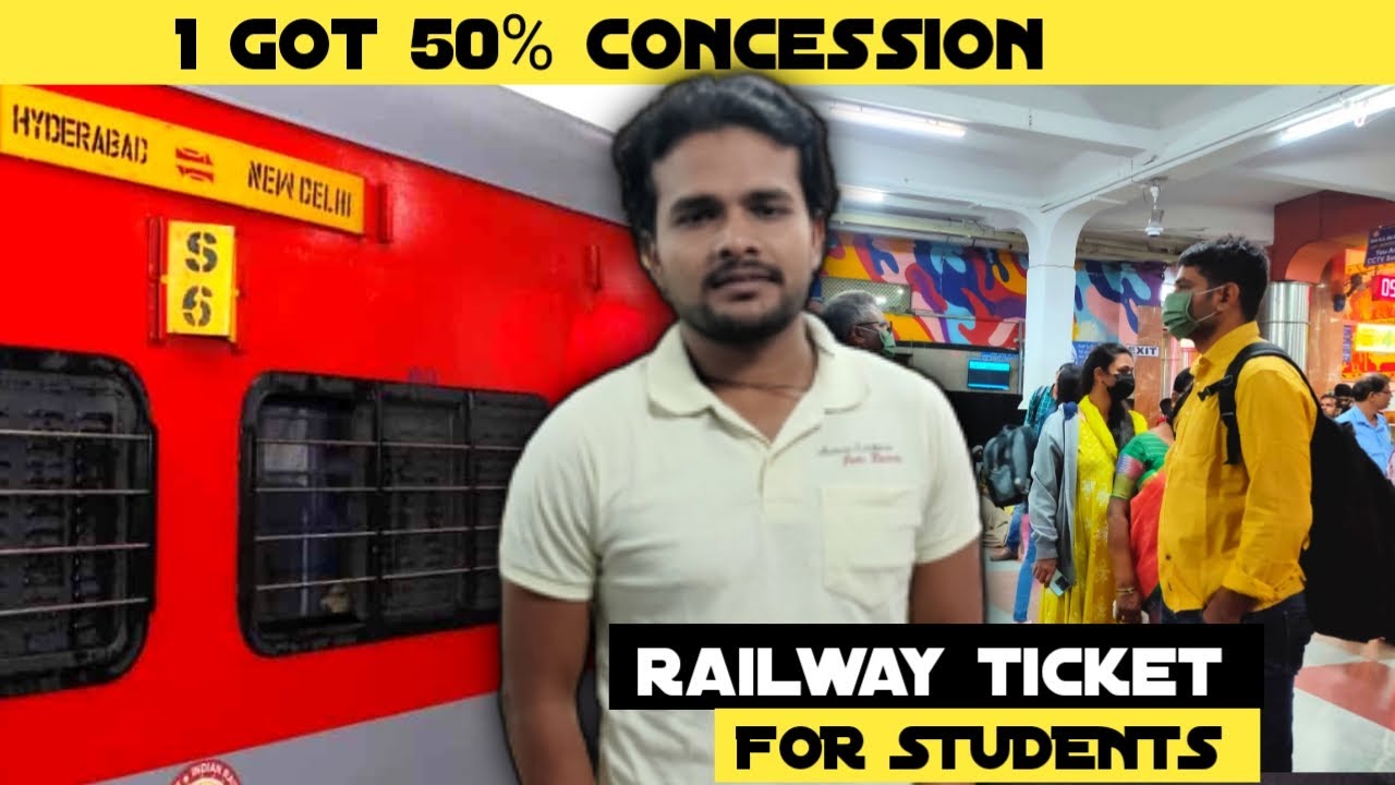 Railway Concession For Students  || Satya Kumar Vlogs
