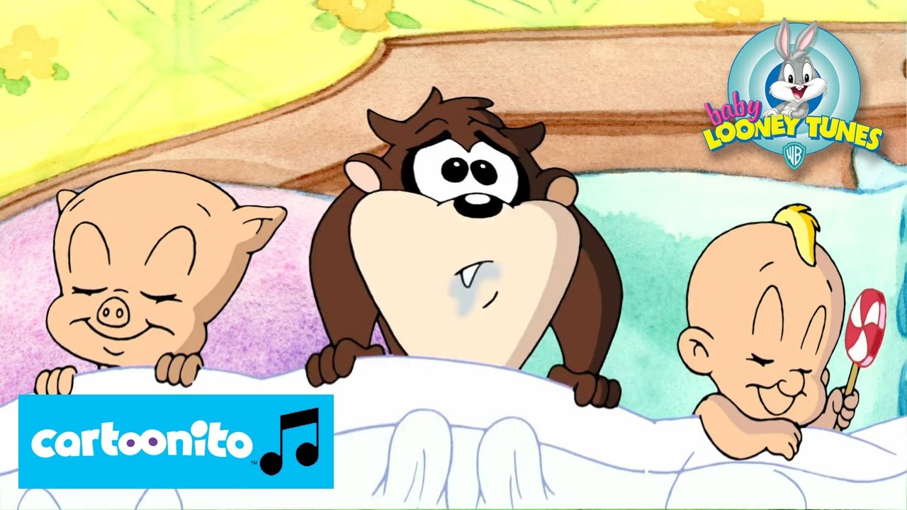Baby Looney Tunes | SONG: 10 Loonies in a Bed | Cartoonito
