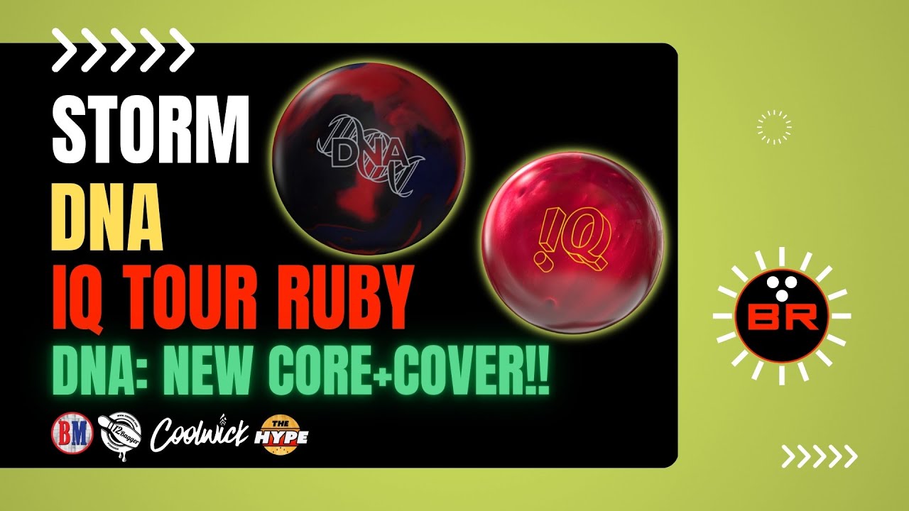 STORM DNA & IQ TOUR RUBY | DNA: NEW CORE + COVER | IQ PEARL + REACTAGLOSS | NEW KING OF ASYM SOLIDS?