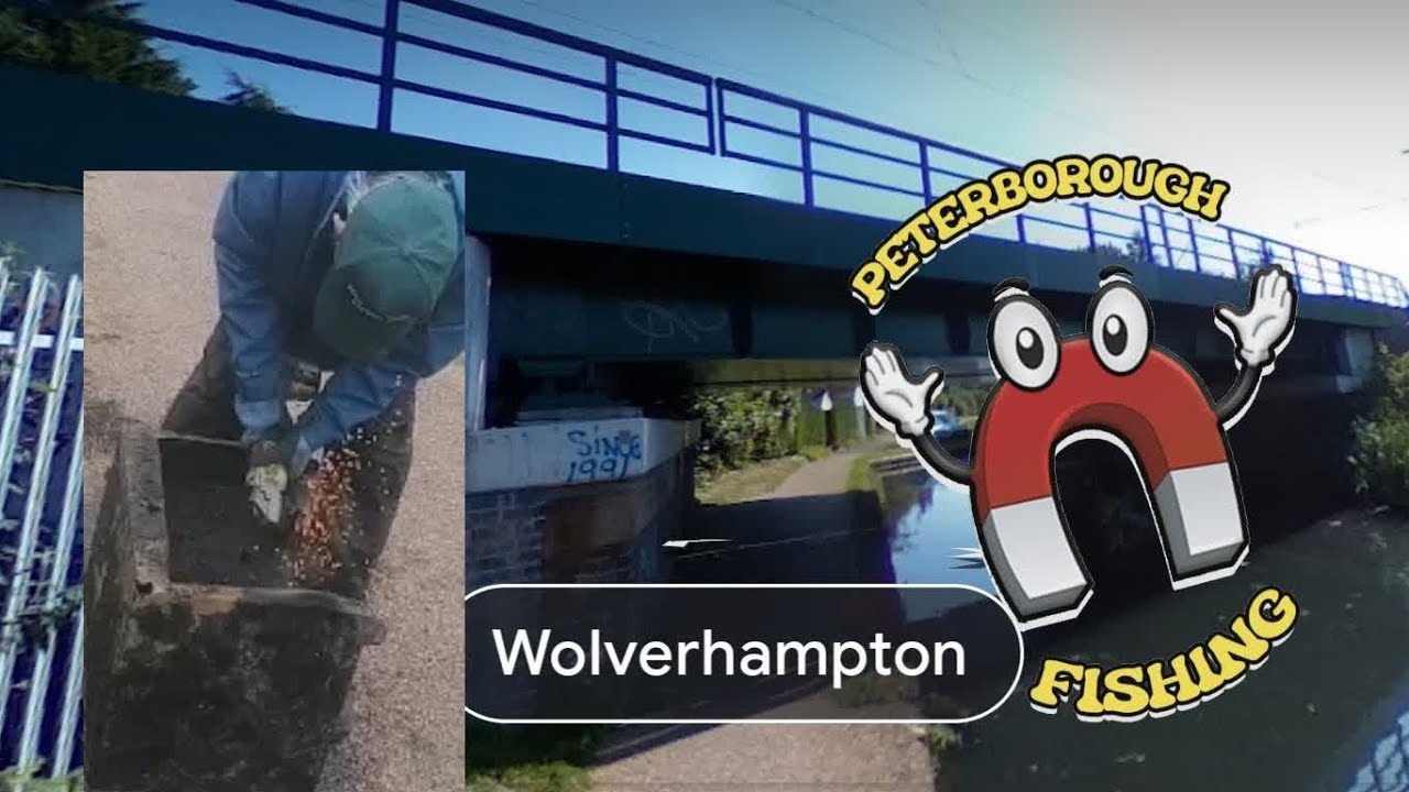 locked unopened safe found magnet fishing in Wolve