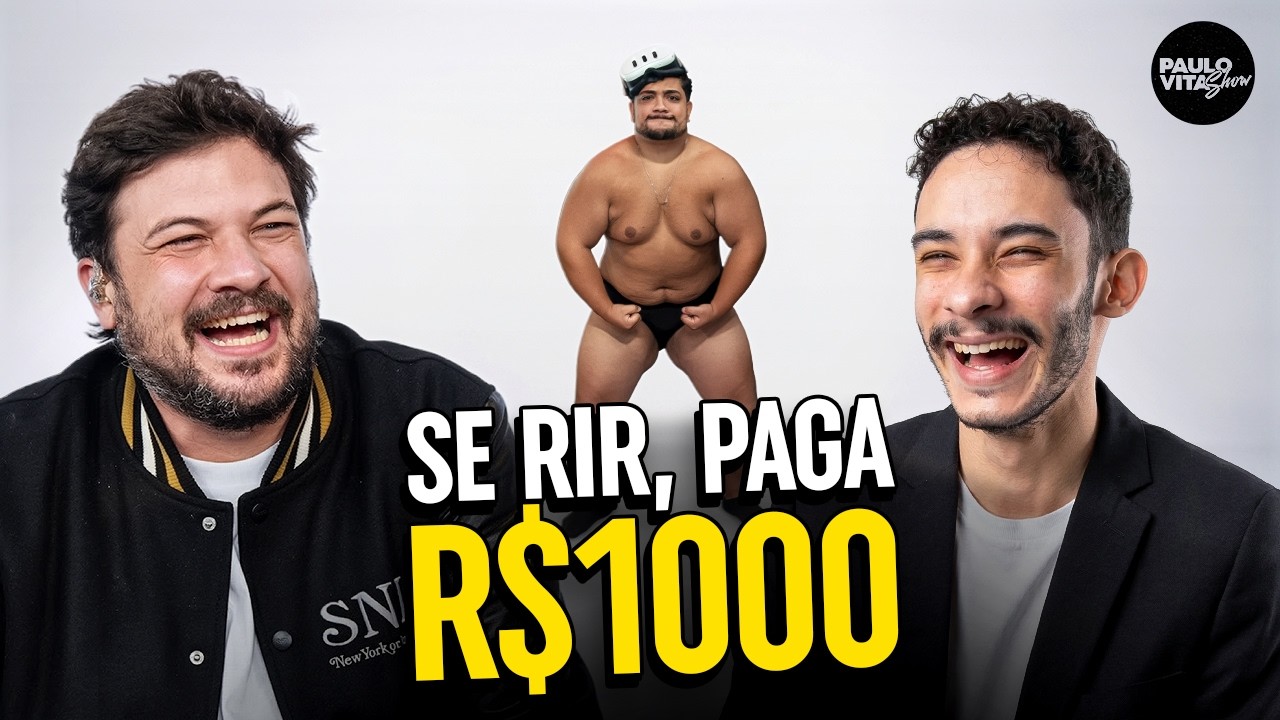 TENTE NÃO RIR, VALENDO DINHEIRO