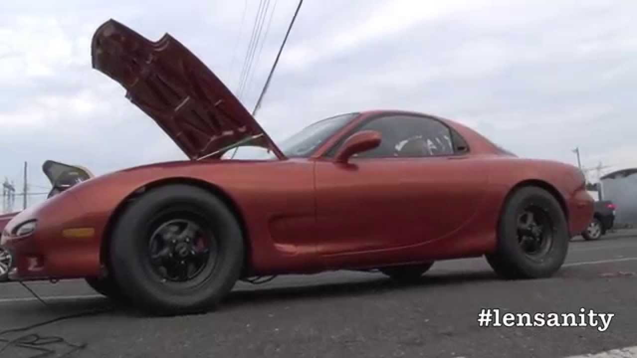 Nyce1s - #Lensanity Mazda RX7 At IFO Atco Dragway....