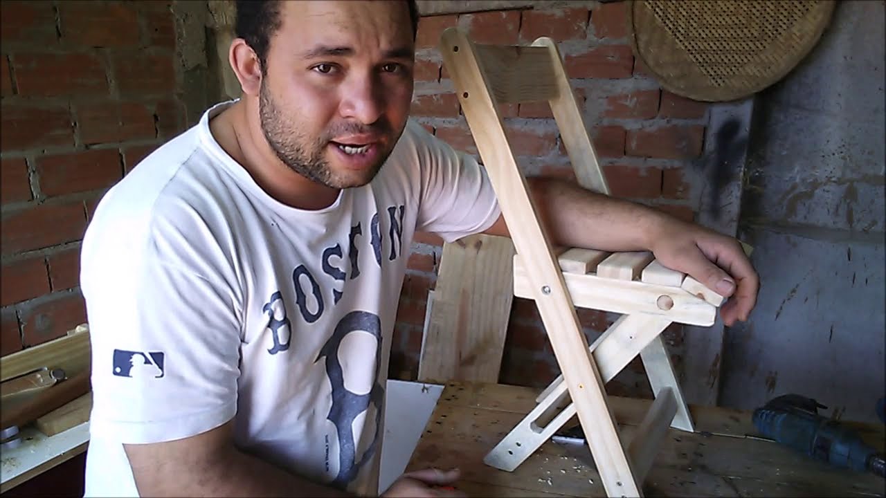 Marcenaria para iniciantes_ Como Fazer uma Cadeira Dobravel Simples e Fácil _ Ganhe DINHEIRO fazendo