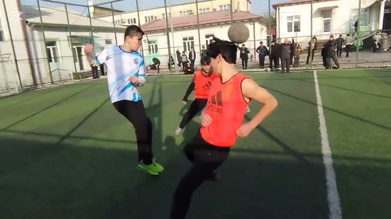 9-Maktab va 2 son Zaif eshituvchi maktab internati o'quvchilari o'rtasida sport musobaqasi.
