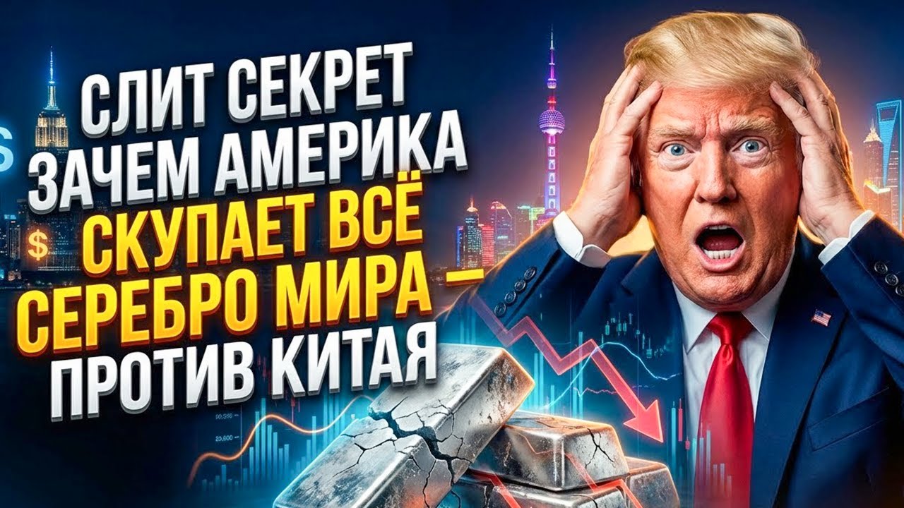 Секрет Зачем Америка Скупает ВСЁ Серебро Мира – Против Китая?
