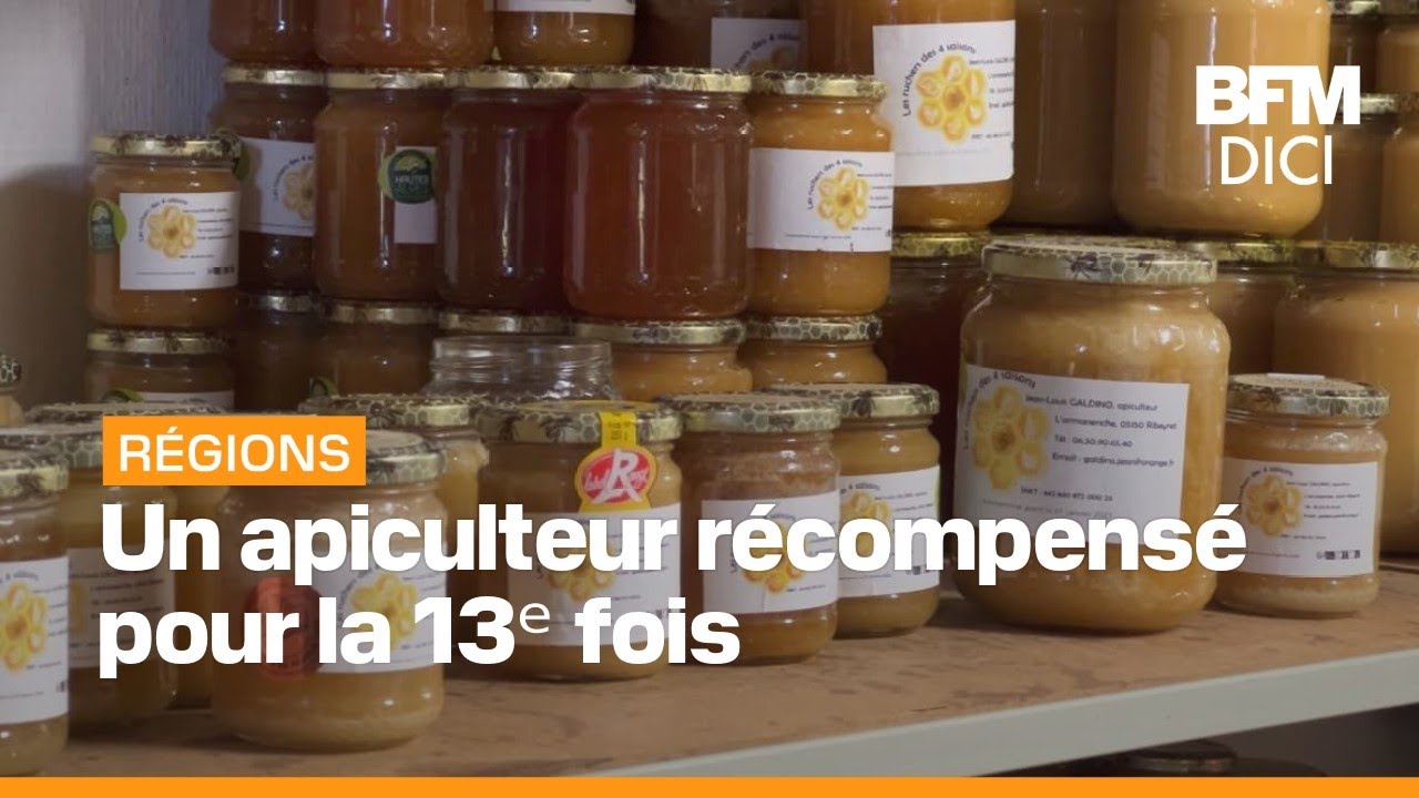 Concours des miels de France: Jean-Louis Galdino, l'apiculteur multimédaillé