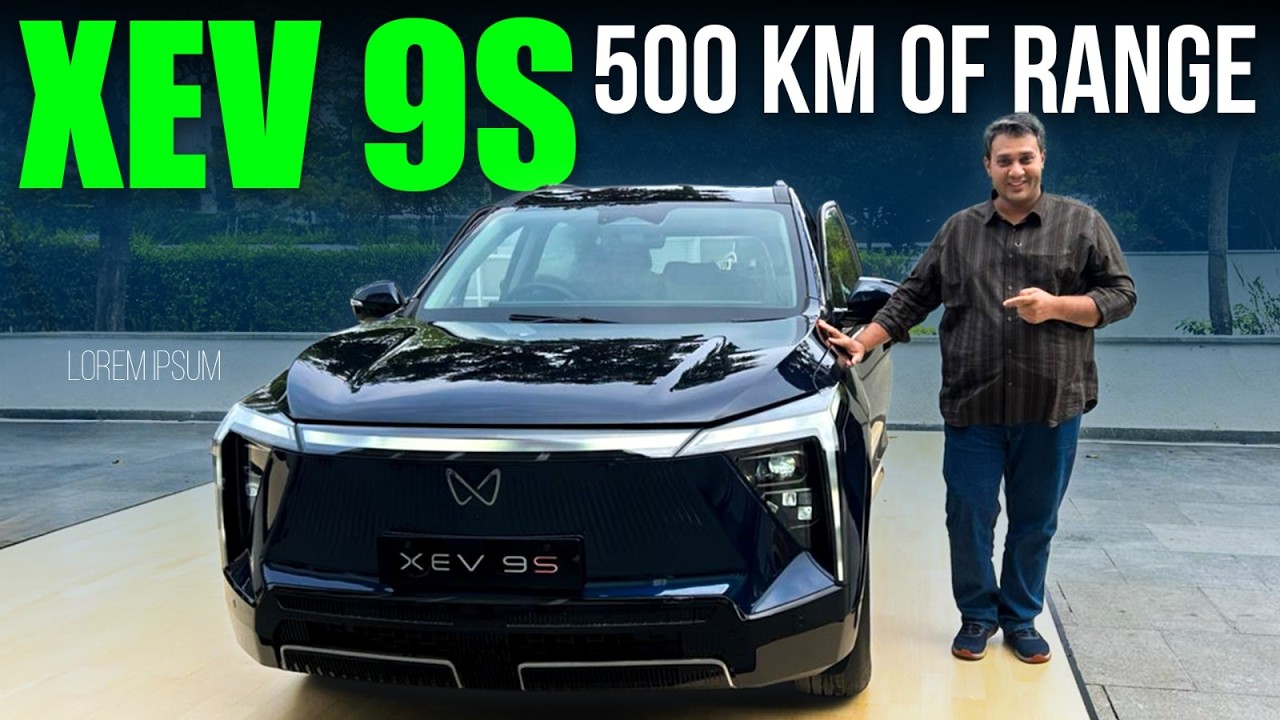 Mahindra XEV 9S EXCLUSIVE WALKAROUND: India's First 7-Seater Electric SUV