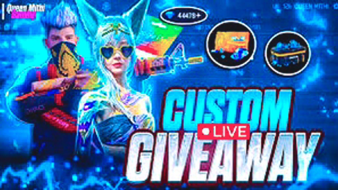 freefire live giveaway