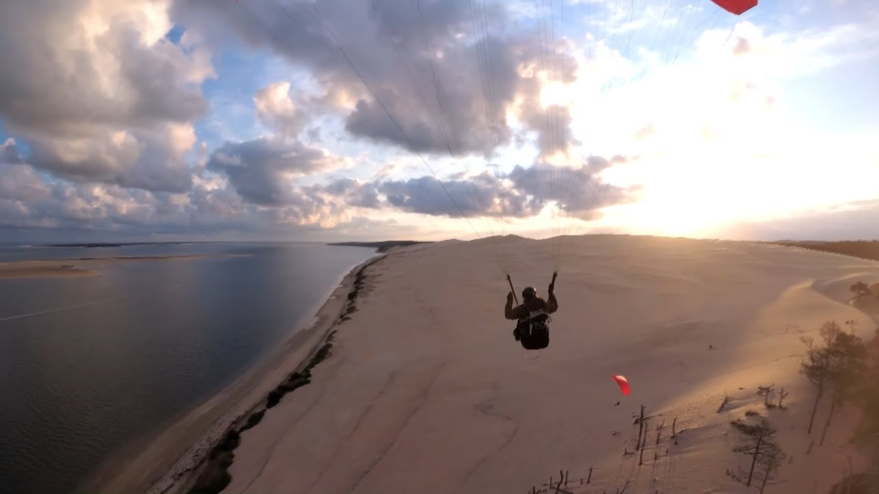 Fliegen satt Gleitschirmreisen Dune du Pilat - Frankreich