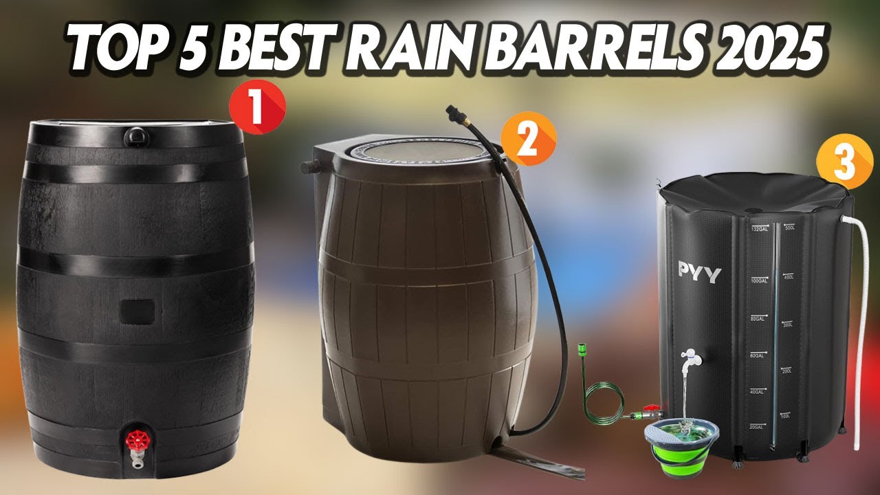 Top 5 Best Rain Barrels 2025 - Don’t Buy one Before Watching this Video