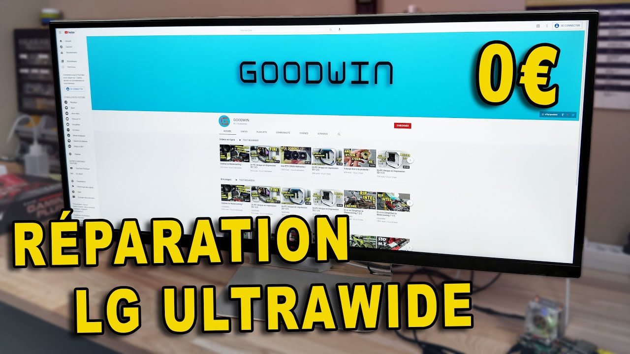 Réparation LG Ultrawide pour 0€ !