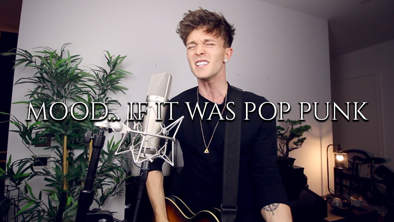 Mood - 24kGoldn ft. Iann Dior (POP PUNK Cover by Connor Ball)
