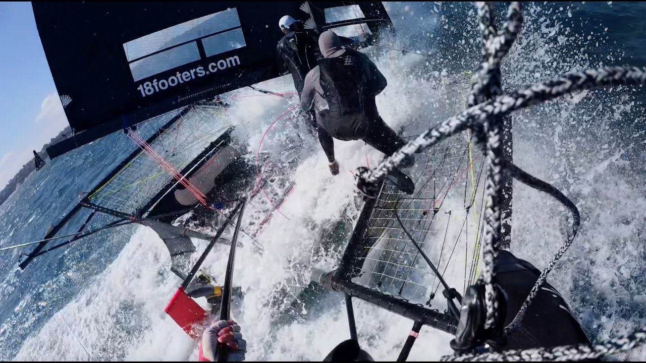 30 KNOT 18 FOOTER POV SENDS!! (Sixt Spring Series Race 1 - Highlights)