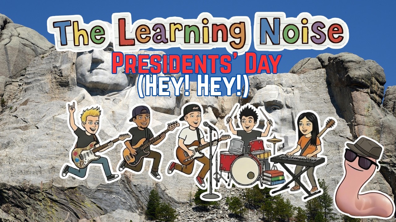 Presidents’ Day Song for Kids ALL 47 Presidents! | Lyrics | The Learning Noise
