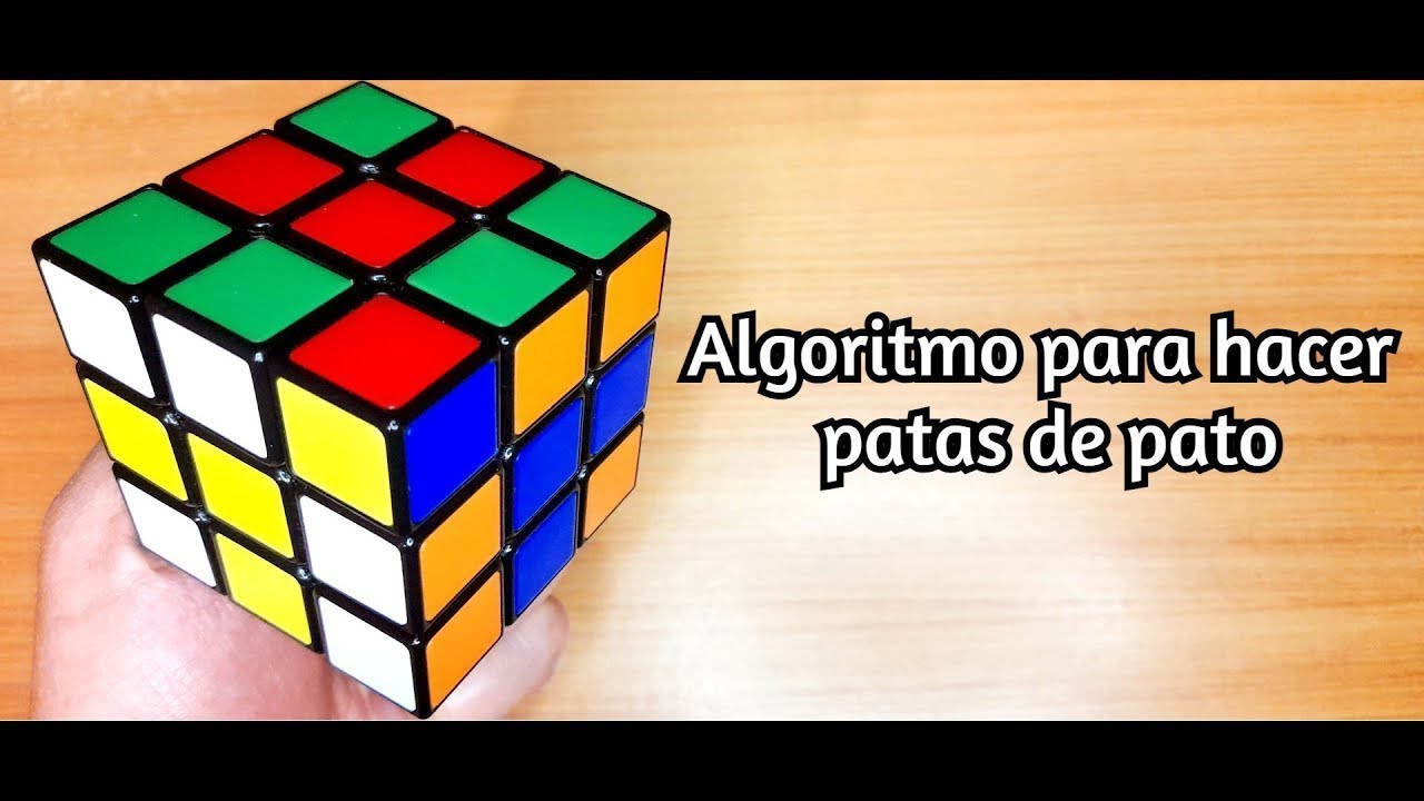 🦆🧩 ¡Transforma tu Cubo de Rubik 3x3 en divertidas Patas de Pato! 🧩🦆