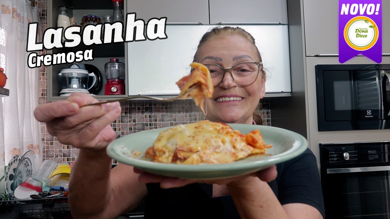 A LASANHA MAIS CREMOSA QUE EU JÁ FIZ | INCRÍVEL | LASANHA SUPER CREMOSA | LASANHA FÁCIL RÁPIDA 