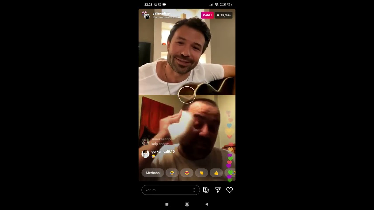 YALIN ATA DEMİRER DÜET CANLI | YALIN ATA DEMİRER CANLI YAYIN İNSTAGRAM KONSERİ FULL KONSER 15.5.20