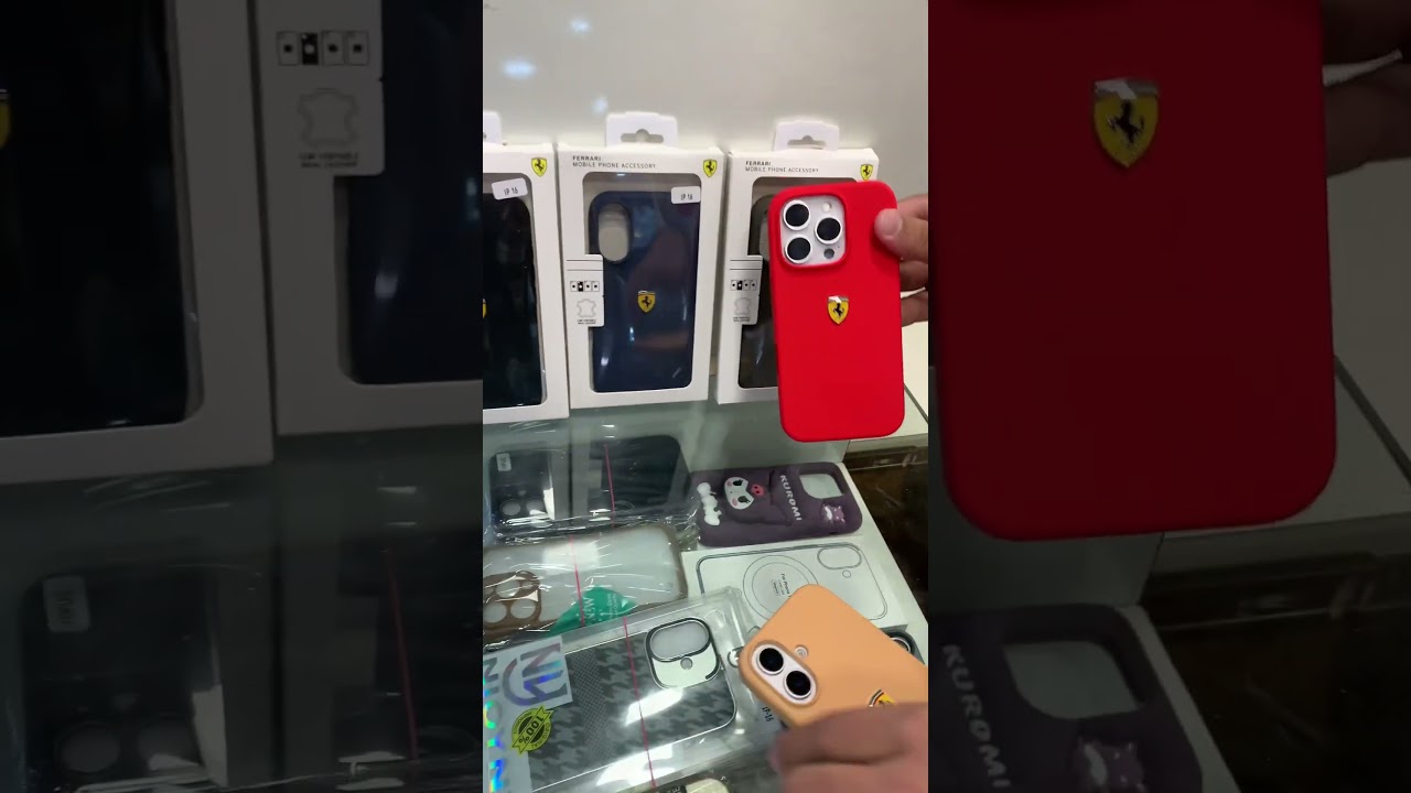 NEW FERRARI SILICON CASE FOR IPHONES #shorts
