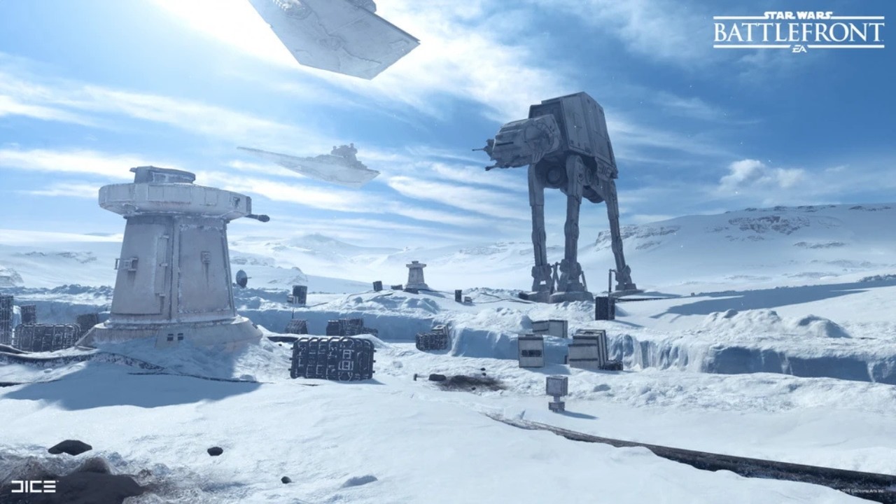 WALKER ASSAULT ON HOTH | BATTLEFRONT 1(2015) PC GAMEPLAY