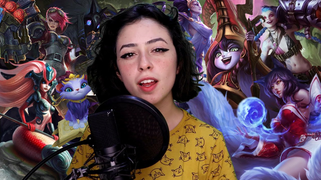 DUBBING ALL FEMALE  LEAGUE OF LEGENDS CHARACTERS