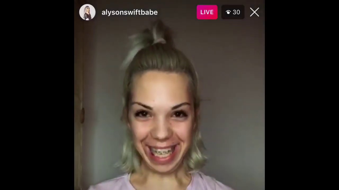 Alyson Swift Gets Possessed On Live