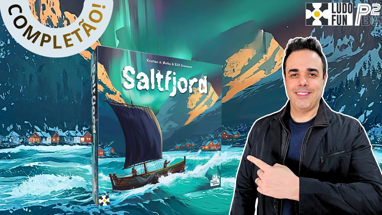Saltfjord Board Game | Como Jogar + Módulo Carroças + Modo Solo