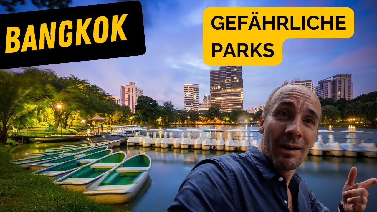Vorsicht! BANGKOKS LUMPHINI PARK, BENJAKITTI - ÜBERRASCHUNGEN