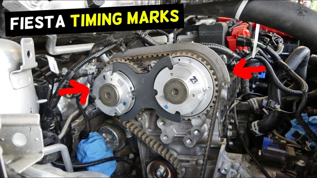 FORD FIESTA TIMING MARKS MK7 2011 2012 2013 2014 2015 2016 2017 2018