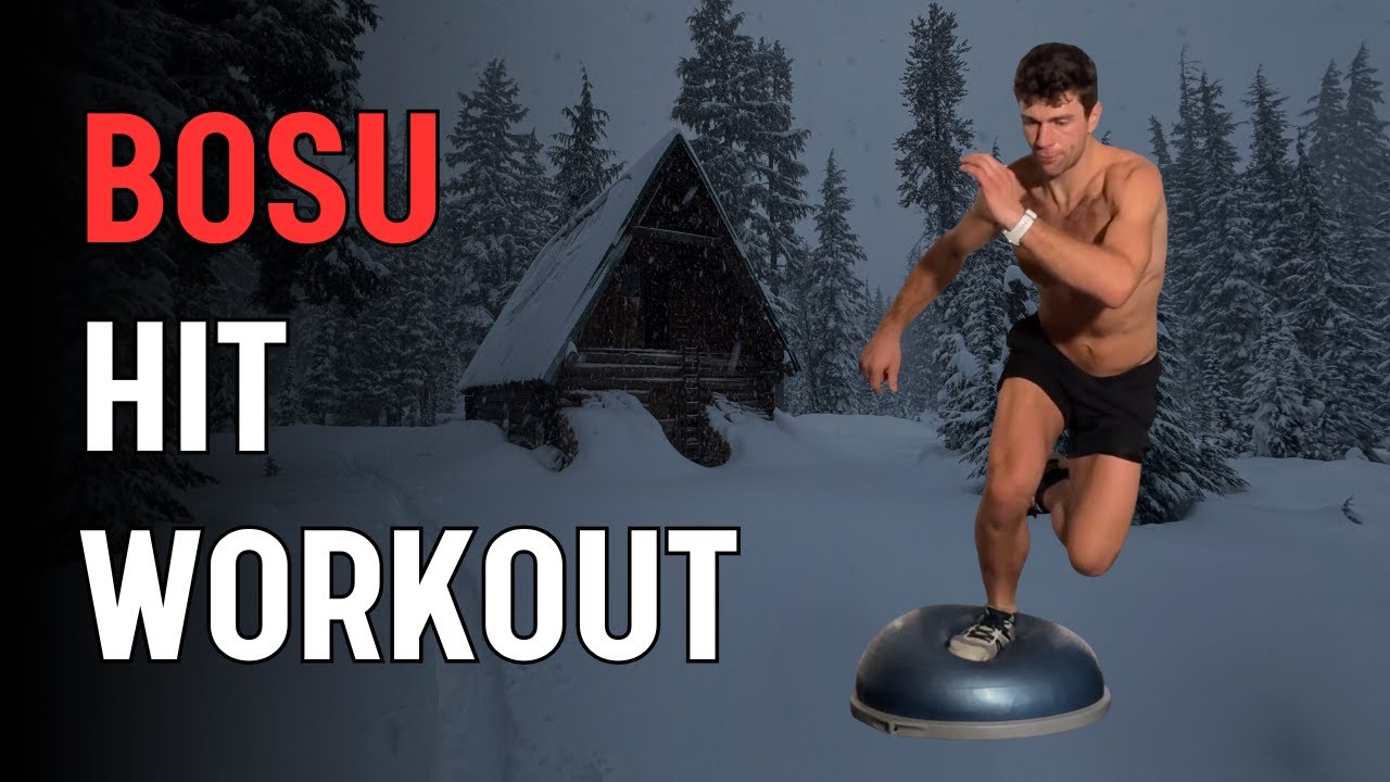 20-минутная тренировка на лыжах HIIT – версия с мячом BOSU