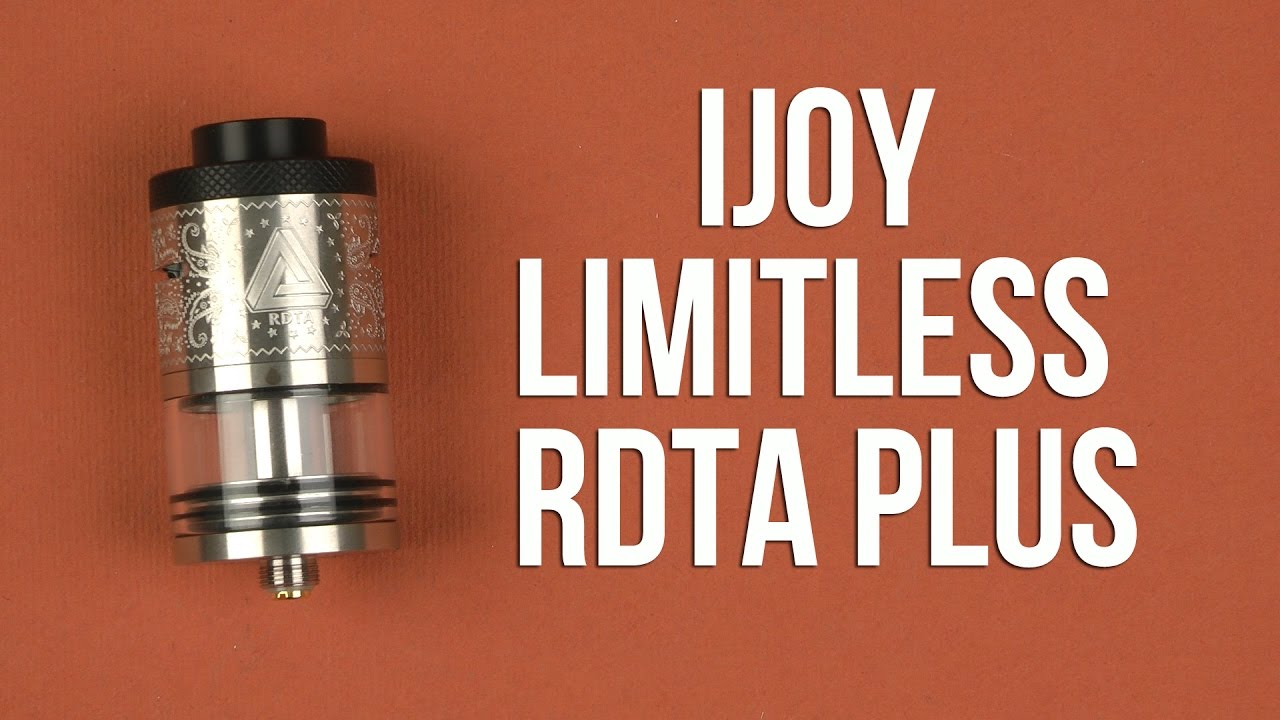 Распаковка iJoy Limitless RDTA Plus