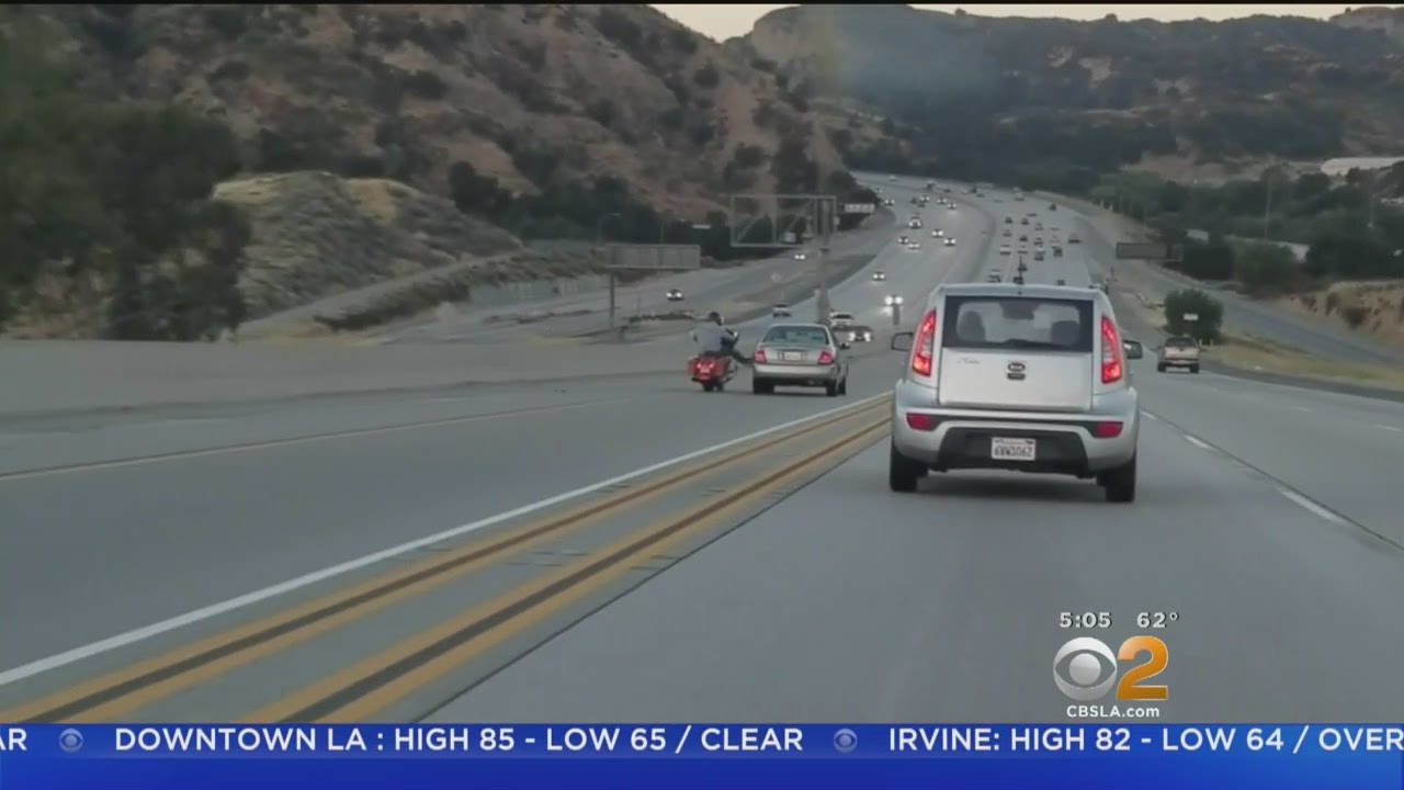 Road Rage Leads To Chain Reaction Crash Near Santa Clarita