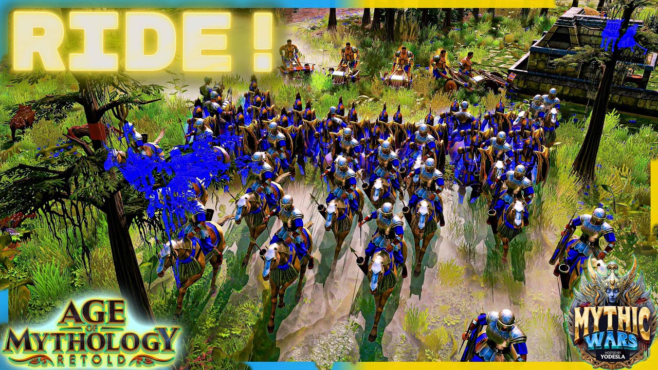 Age Of Mythology: Retold Ulyssesaot Vs MiniYeti! Mythic Wars 10,000$ In 4k!
