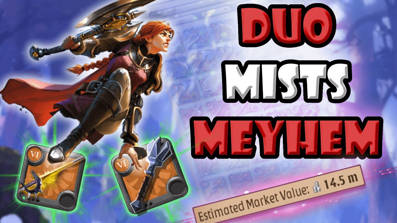 Albion Online: Duo Mists PVP //Bloodletter & Mace//+14m Silver PROFIT