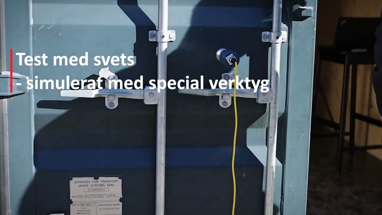 Alarmtech VD 500 - Test av seismisk detektor