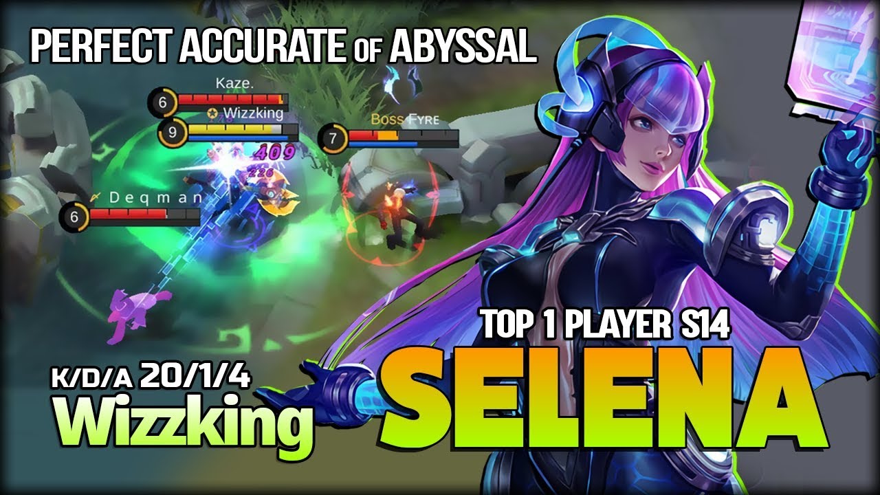 20 Kill Damage Monster of Abyssal! Perfect Skill Combo! Wizzking Top 1 Player - Mobile Legends