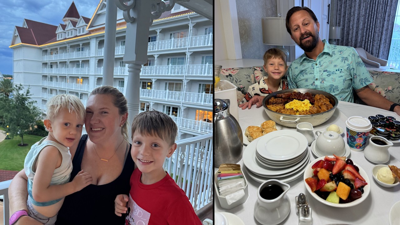Very Rainy Mother's Day Disney Staycation! | Grand Floridian One Bedroom Tour, Dinner & More Fun!