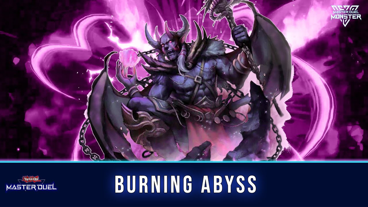 BURNING ABYSS DECK MASTER DUEL GAMEPLAY AND DECKLIST [YU-GI-OH! MASTER DUEL]