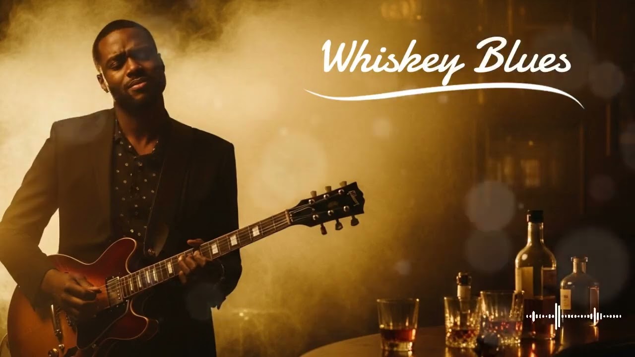 Gentle Blues Session | Whiskey Tears & Rainy Blues Guitar