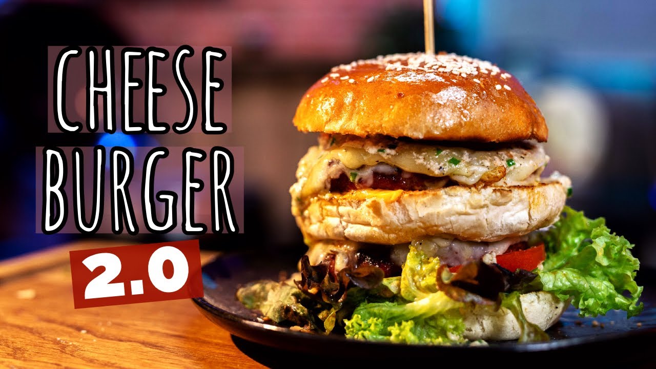 Eindelijk een ECHTE Cheeseburger op de BBQ!