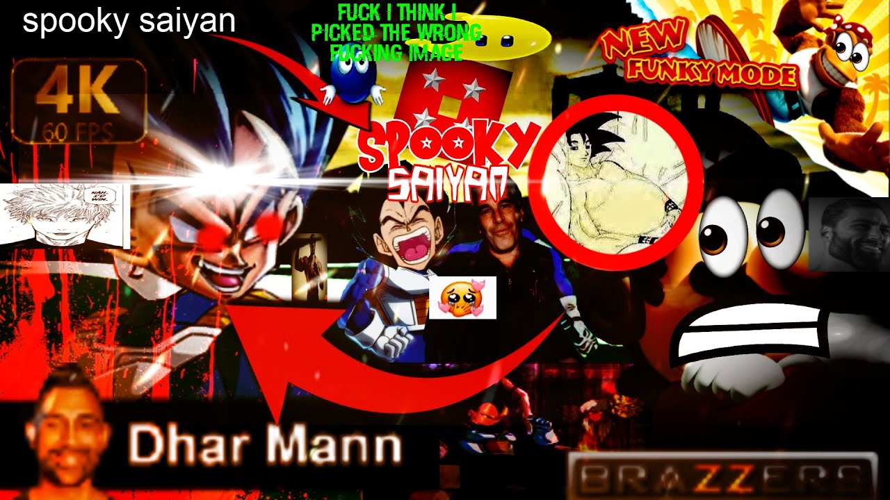 Spooky Saiyan - Мистер Страшный Марио Микс - Марио Мания OST || БЕЗ ЦЕНЗУРЫ 4K 60FPS || Дхар Манн